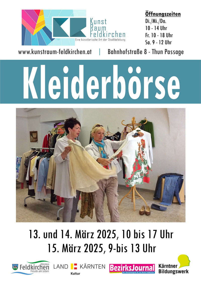 Plakat Kleiderbörse 800px